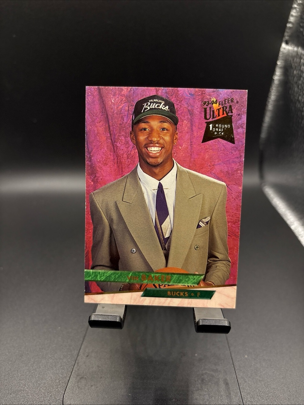 Vin Baker '93-94 Fleer Ultra Rookie 106 Basketball Card